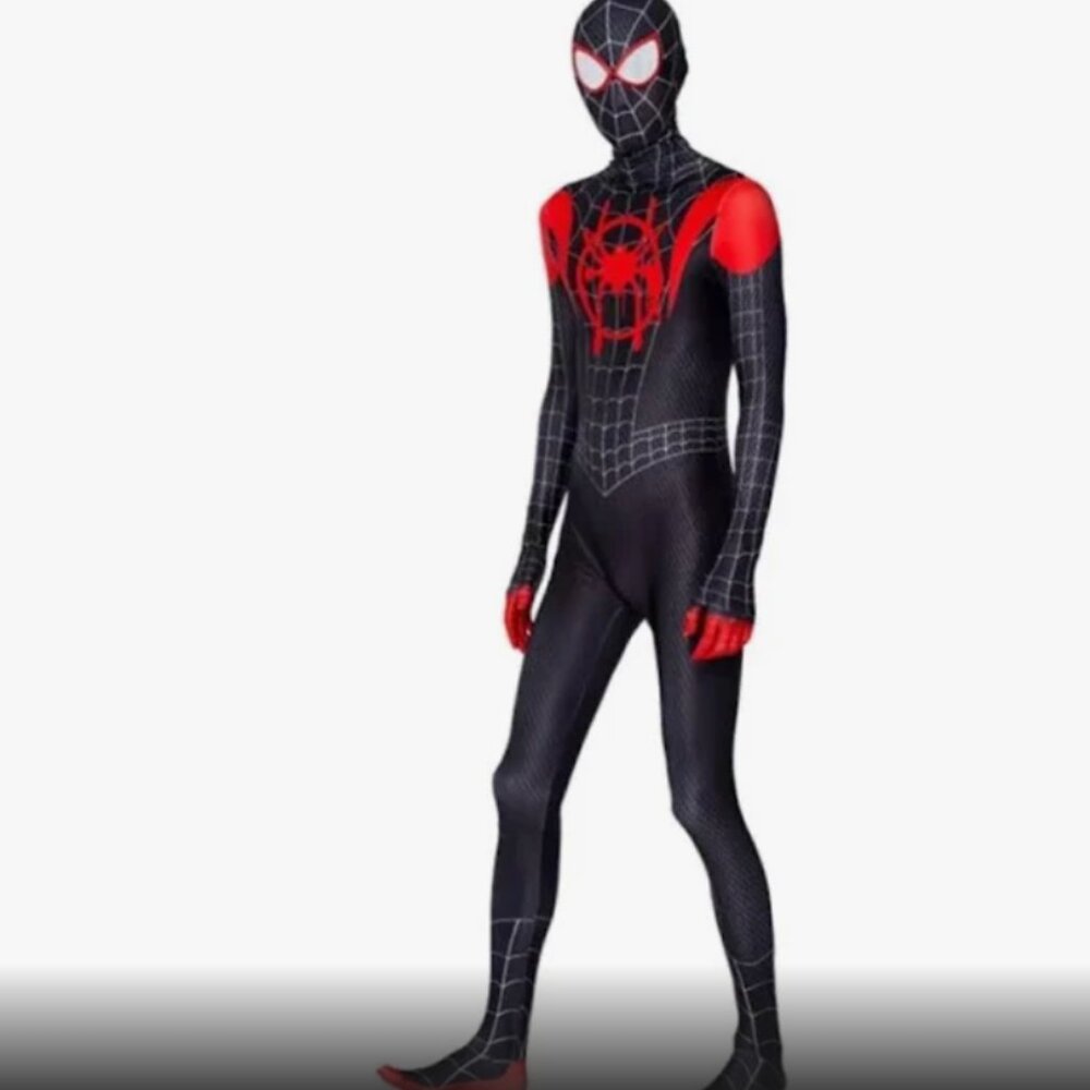 Boy's One-Piece SPIDERMAN Costume with Mask